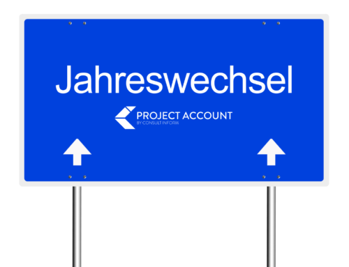 JAHRES-END-ARBEITEN IN PROJECT ACCOUNT